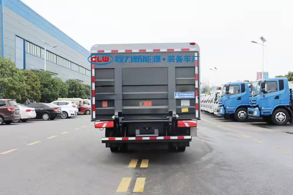 比亞迪T6純電動(dòng)密封式桶裝垃圾車(chē)