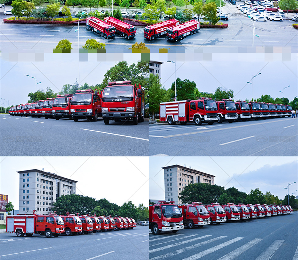 汕德卡8噸水罐消防車(chē)