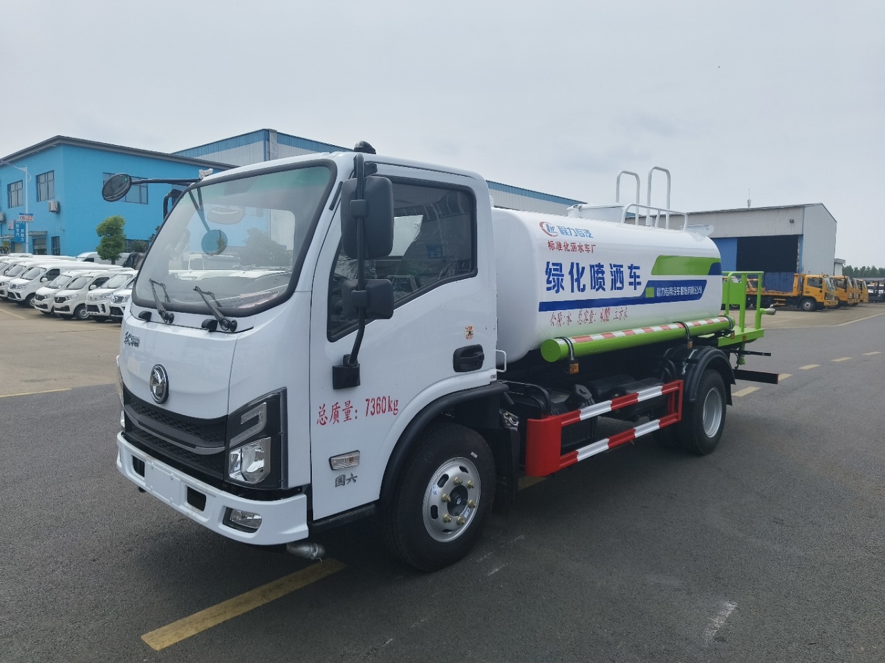 東風(fēng)華神5方灑水車